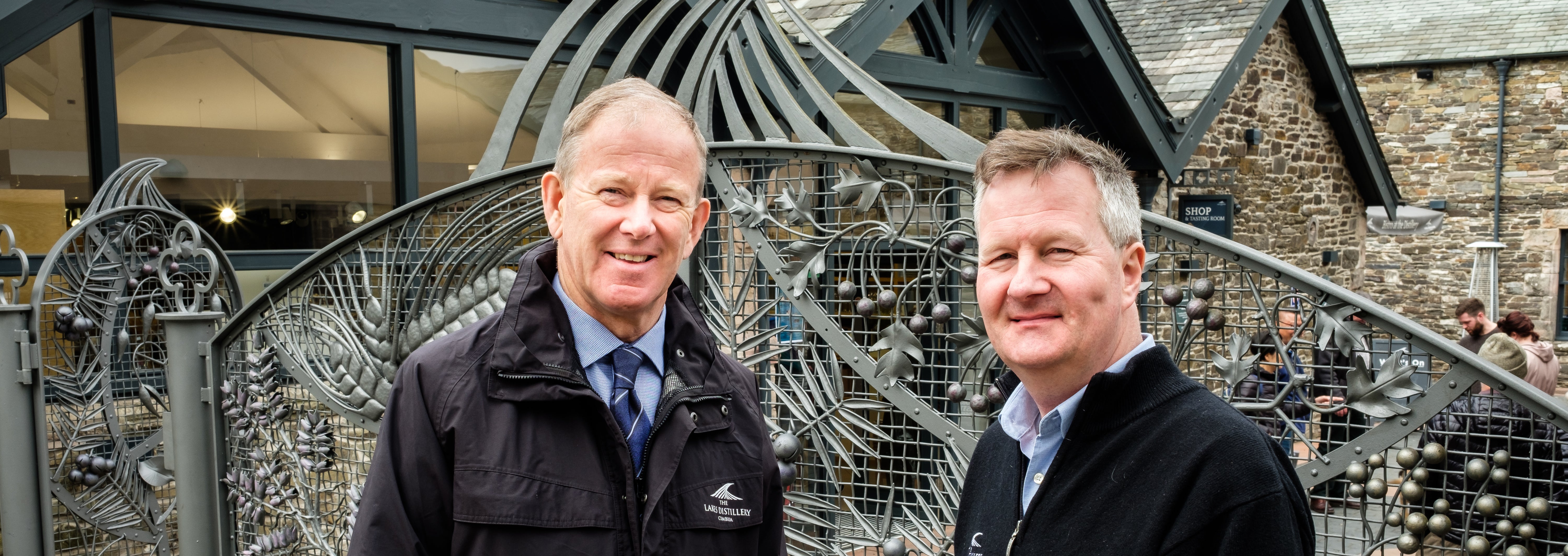 Nigel Mills and Paul Currie, The Lakes Distillery